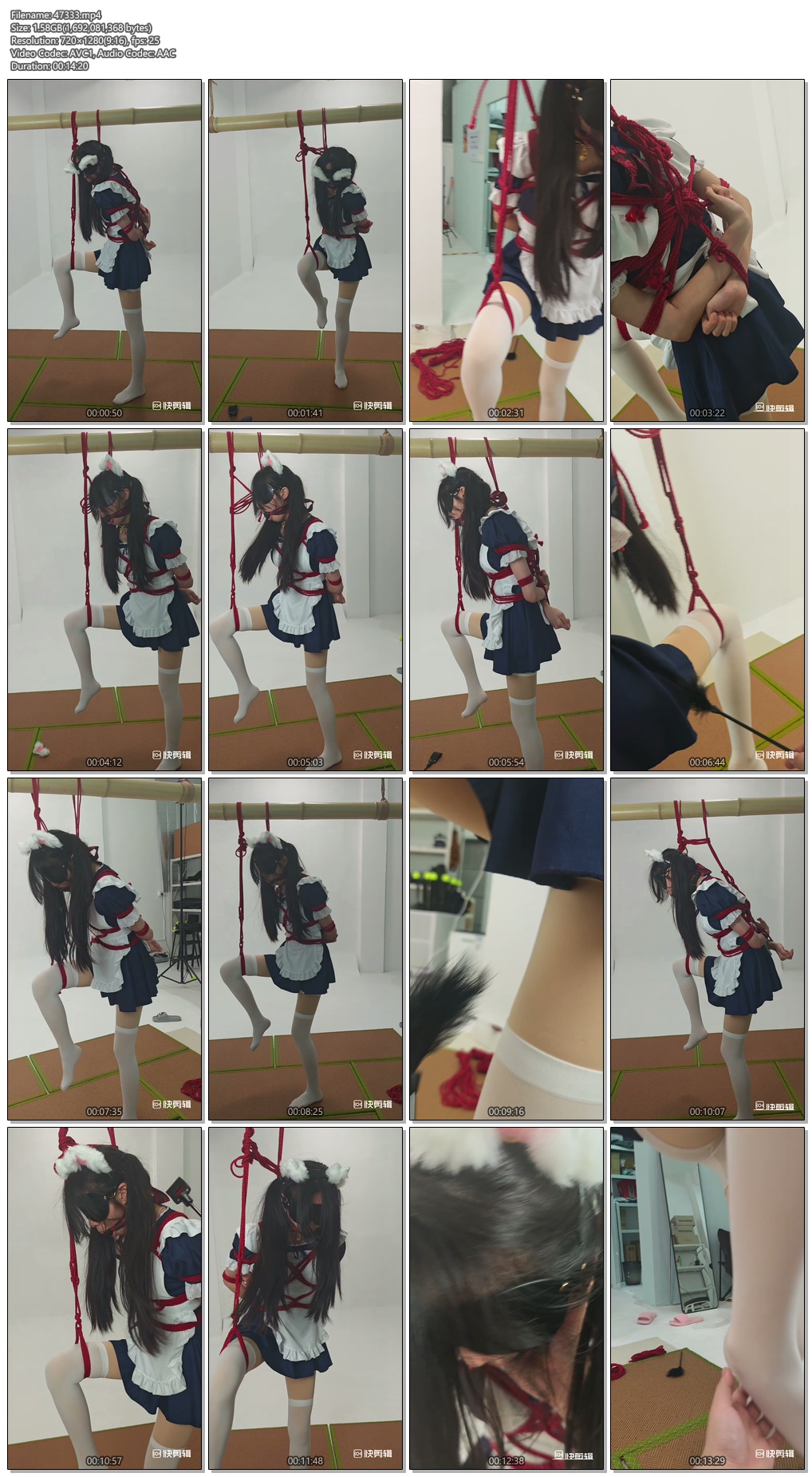 47333----【楚鸽BGM】女仆妹妹的单腿吊受难地狱，艰难站立。蒙眼堵嘴，视觉剥夺。语言.jpg