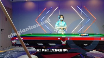 【夏欲妙妙屋】馨馨Cosplay西施出去玩,她非要再台球上碾压我一次,没办法只好让她穿着贝贝开着失控模式打了1个小时的台球了