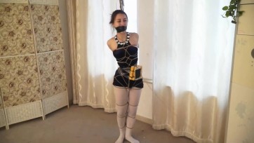 【逍遥】《噩梦轮回》03完结！混血模特！最后生死捆绑机关！白丝人棍吊缚！身体连接炸弹引线！千万不要错过！