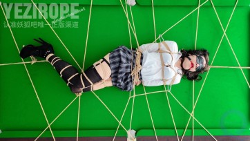 【野子绳社】绳缚台球挑战第一部，失败可有严厉惩罚哟