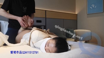 【爱堵之人】新M 丝袜堵嘴严密蒙面 驷马紧缚 极限虐脚 羞辱刺激